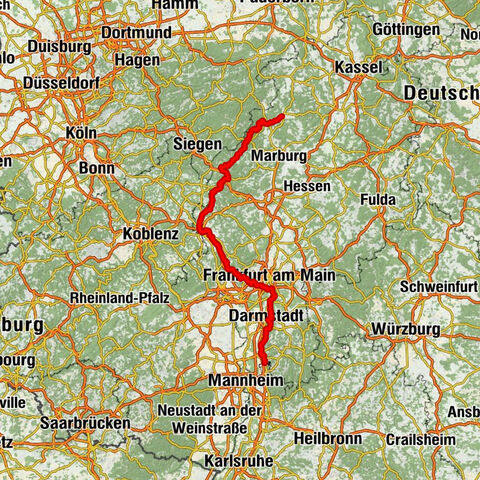 Hessischer Radfernweg R8