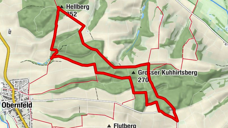Duderstadt. Rundweg um den Kuhhirtsberg