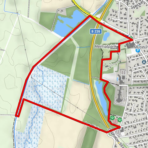 Rundwege Rahden  - Aue-Tour