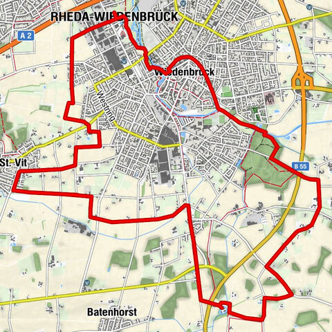 R 8: Durch Wiedenbrück und seine Bauernschaften