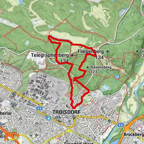 Erlebnisweg Sieg | Moorwaldweg | Troisdorf