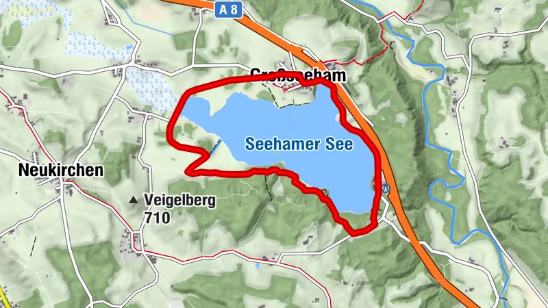 Rund um den Seehamer See