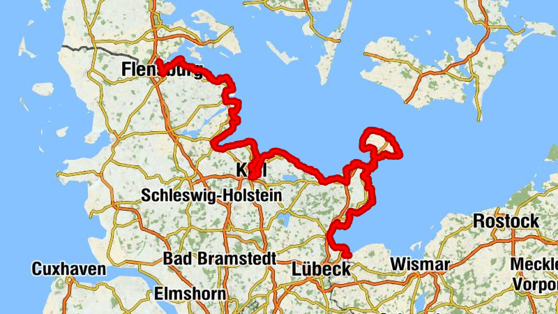 Ostseeküsten-Radweg