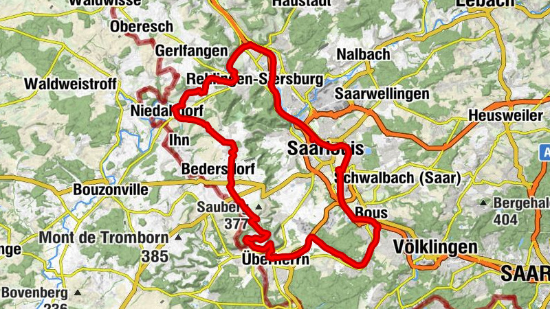 Nied- und Bisttal-Runde