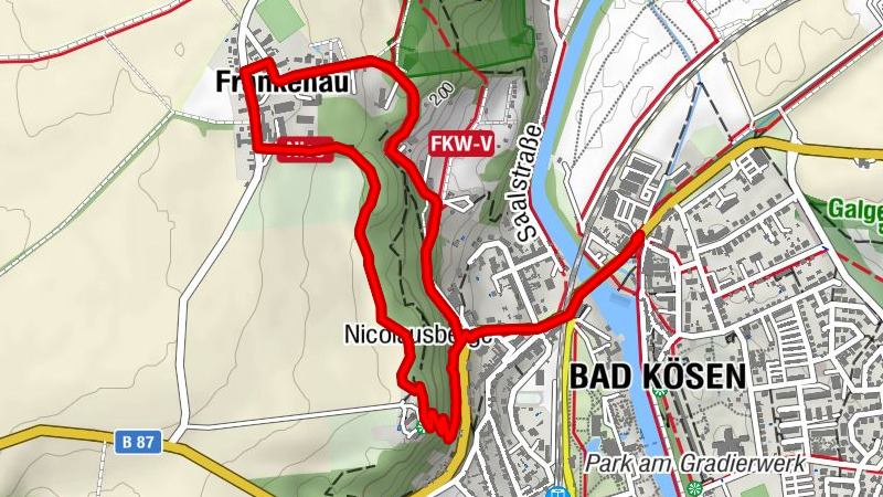 Nicolausholz Rundweg