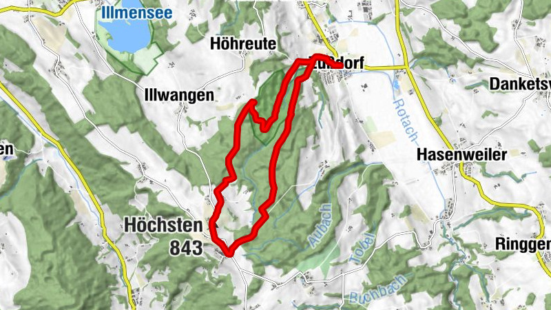 Durch den Zußdorfer Wald