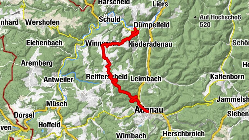 Stage hike: Hocheifel-Panorama-Weg (Insul - Adenau)