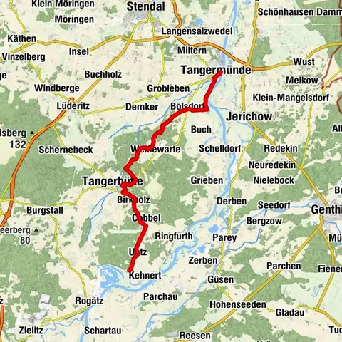 Rad-Rundreise durch die Elbauen | 5. Etappe (Bertingen)