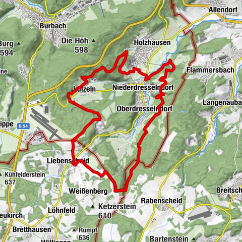 Literature in nature - romantic Hickengrund