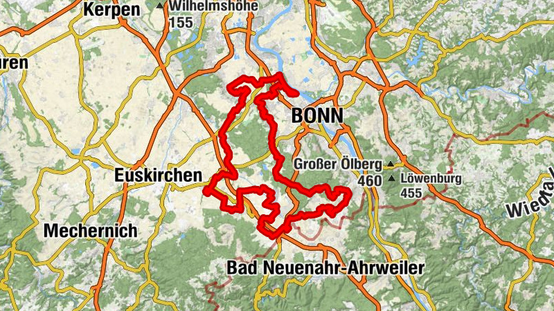 Die rheinische Apfelroute