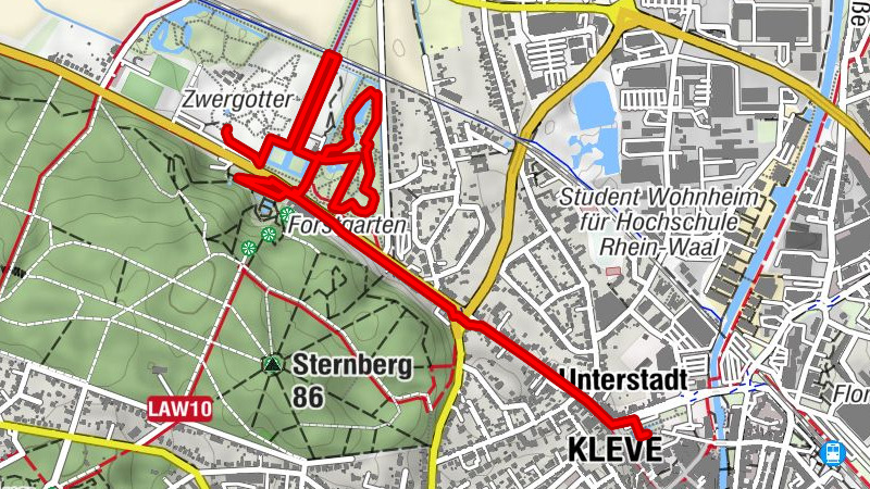 Barrierefreie Wanderung durch die Klever Gärten