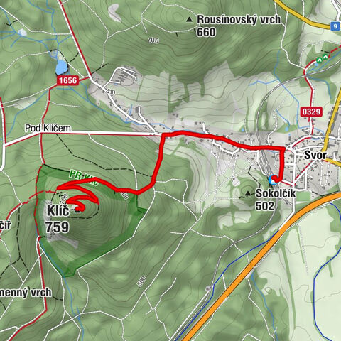 Klíč/Kleis im Lausitzer Gebirge