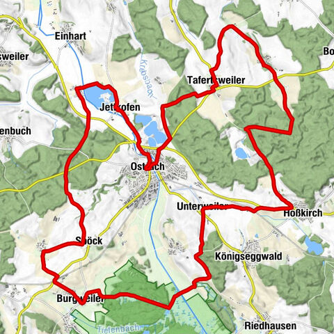 Großer Dreiländer Radweg