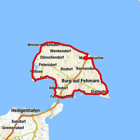 Inselumrundung – Radfahren auf der Insel Fehmarn