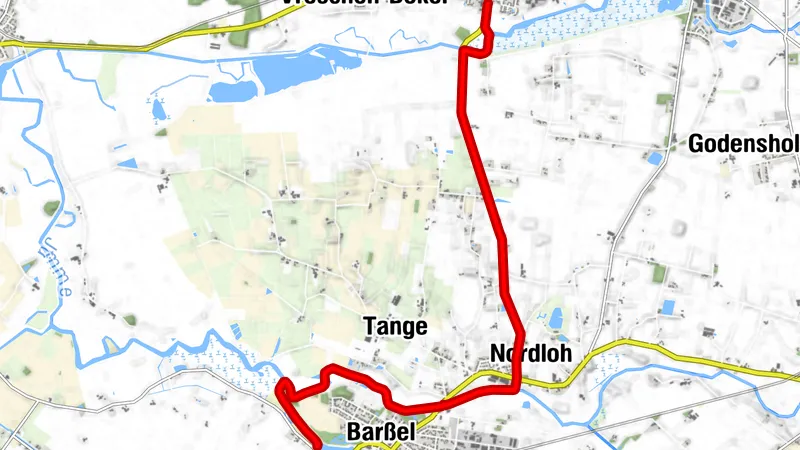 Kanutour von Barßel nach Augustfehn