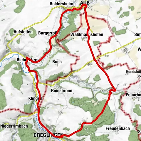 Erlebnistour 11: Taubertal und Gaubahn