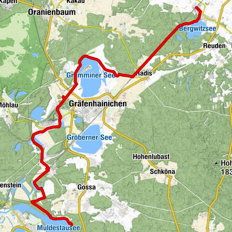 WelterbeRadeltag 2023 - Tour 6 Von Bergwitz nach Schlaitz