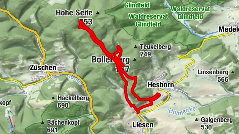 Naturweg Liesetal