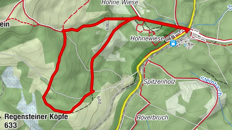Hohneloipe - Große Schleife - Schierke