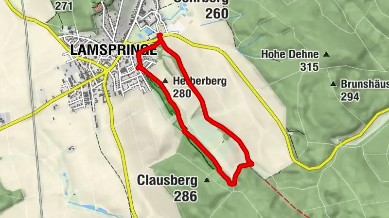 Rundwanderweg Schmetterling
