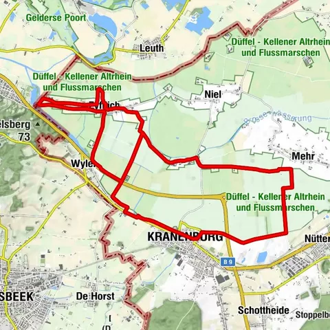Naturerlebnis Route - NABU Fahrradtouren durch die Düffel