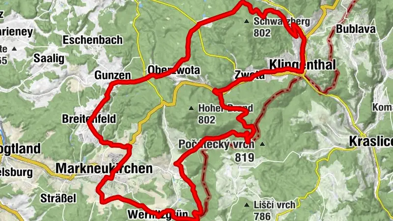 Graveltour Klingenthal - Markneukirchen