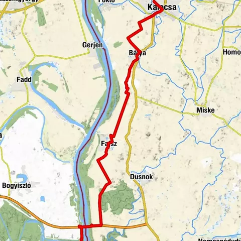 ST311 Kalocsa - Bóni-fok