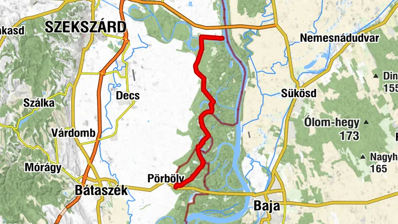 ST312 Bóni-fok - Pörböly