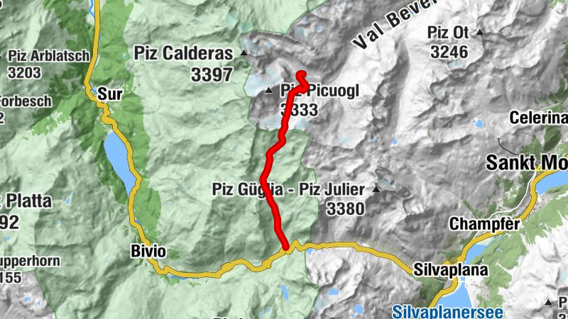 1st stage Haute Route GR