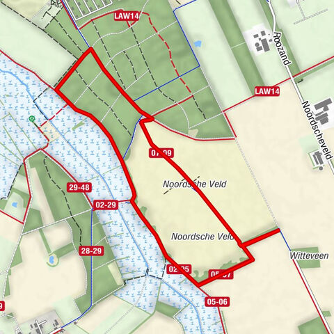 5,0 km - Noordsche Veld
