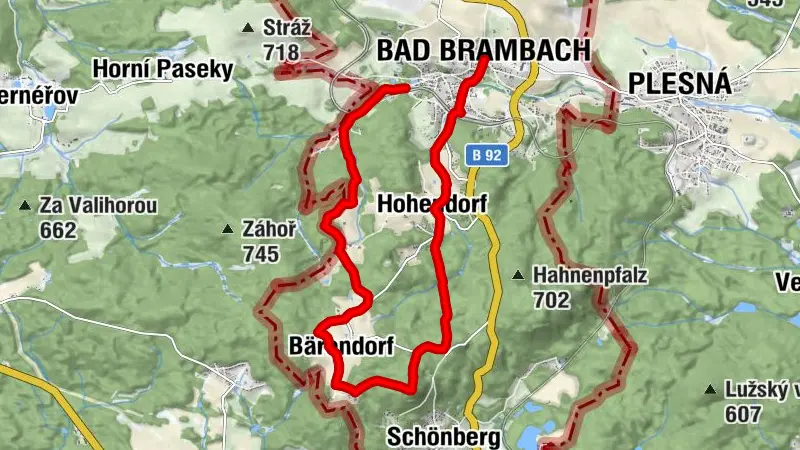 Vogtland Panorama Weg® - Etappe 6 (Rund um Bad Brambach)