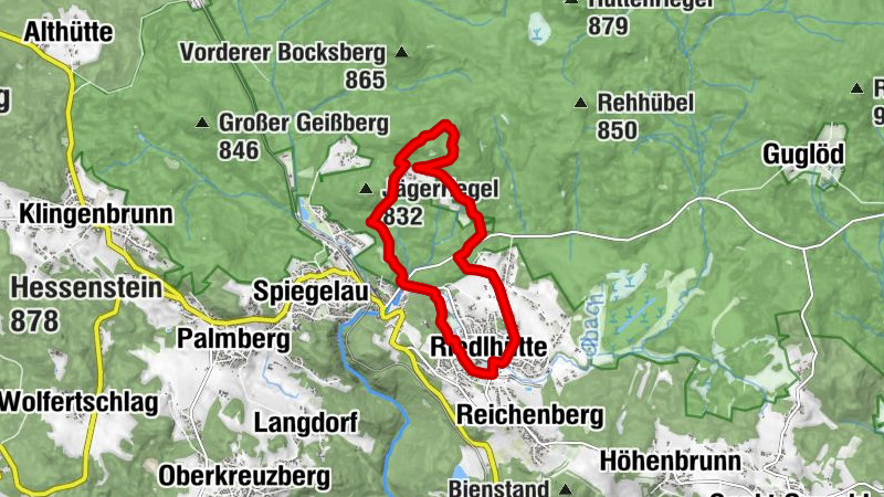 Rundweg Fuchs - Von Riedlhütte zum Fuchsriegel