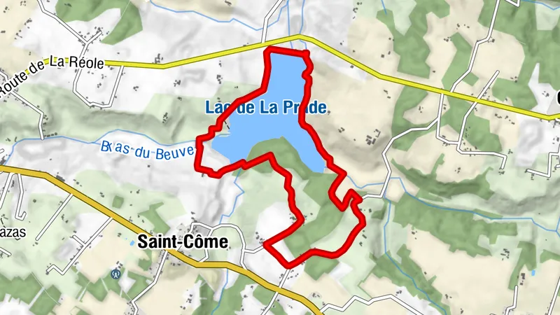 Boucle du lac de la Prade