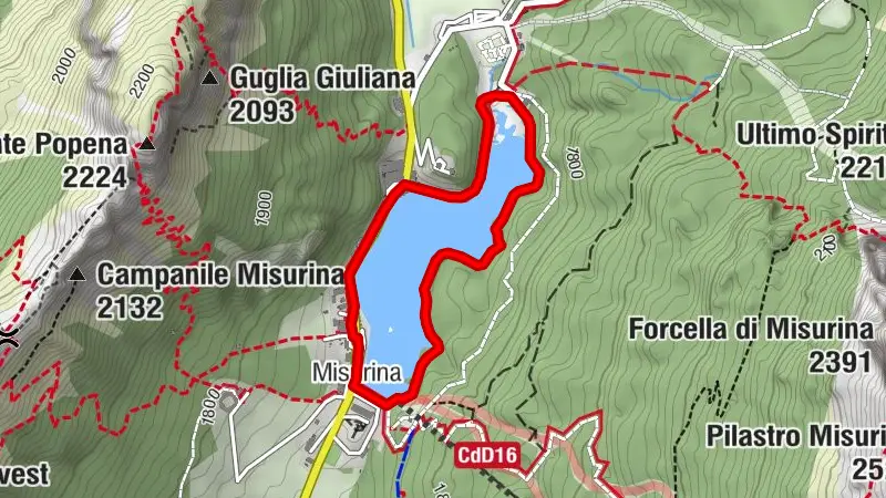 Tour of Lake Misurina