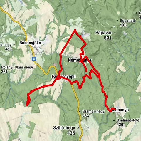 Csehbánya, Dunántúl/Magyarország