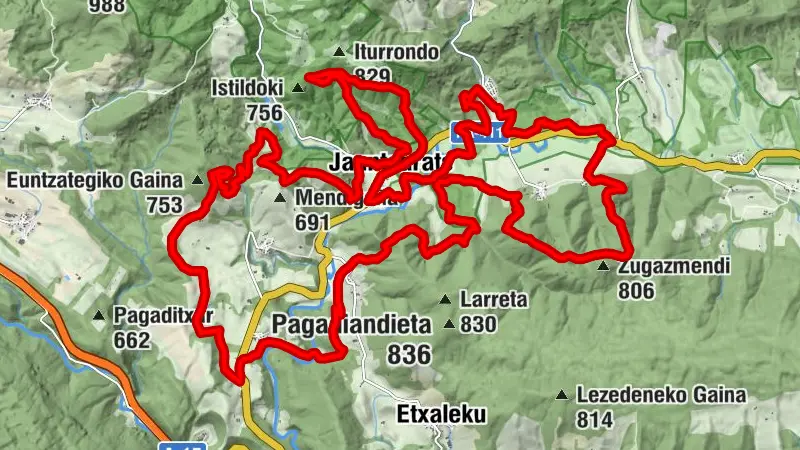 Jauntsarats - Aizarotz - Aano - Españaga