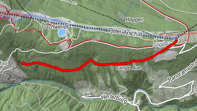 Sonnenrainweg Oberperfuss
