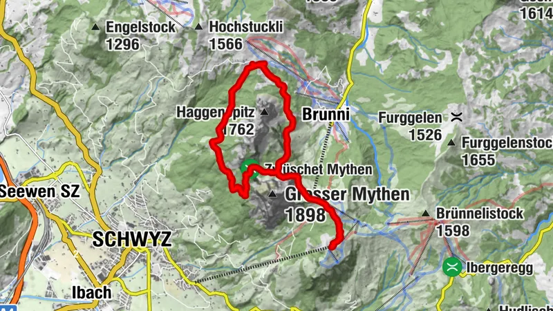 LEK Schwyz Rundweg "Rund um die Kleine Mythen"