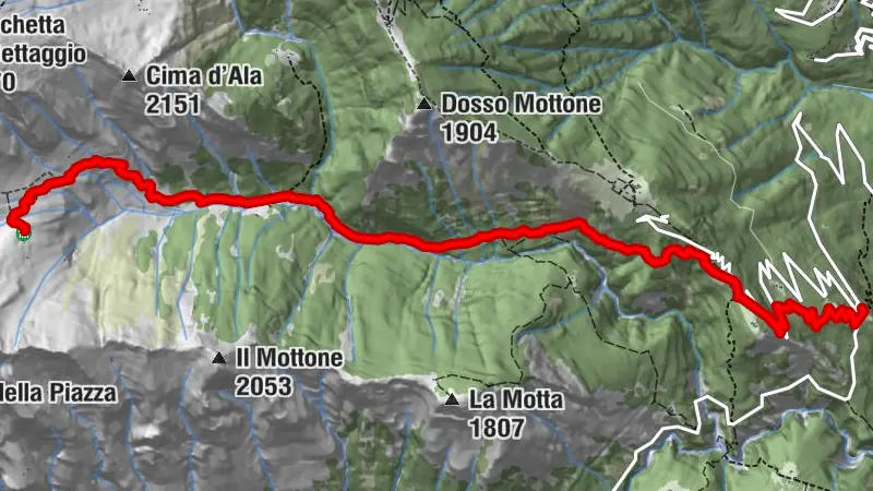 Da Donadivo all'Alpe Lavorerio