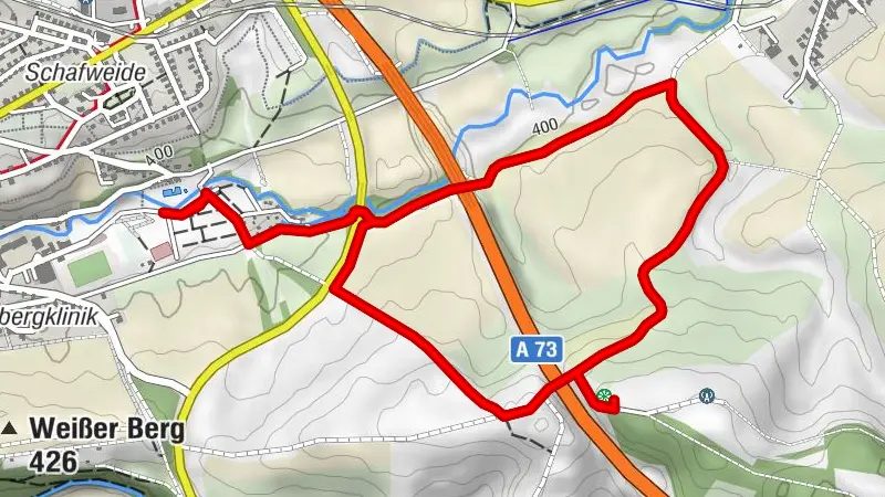 Rundwanderung - "Vier Jahreszeiten Wanderweg" - Schleusingen