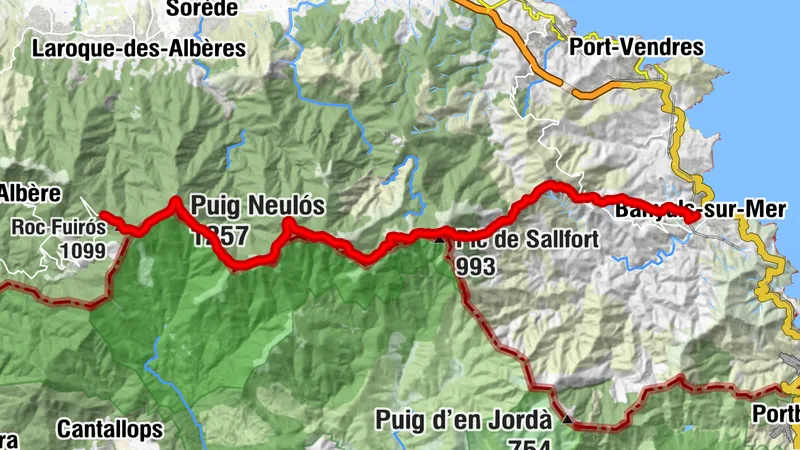 Chalet de l'Albère - Roc dels Tres Termes - Puig Neulós - Résidence Matiffoc