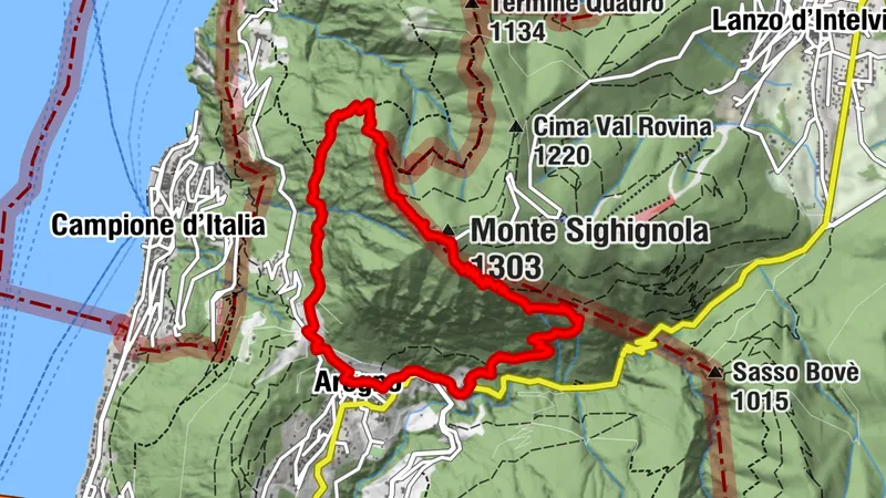 Sighignola Path