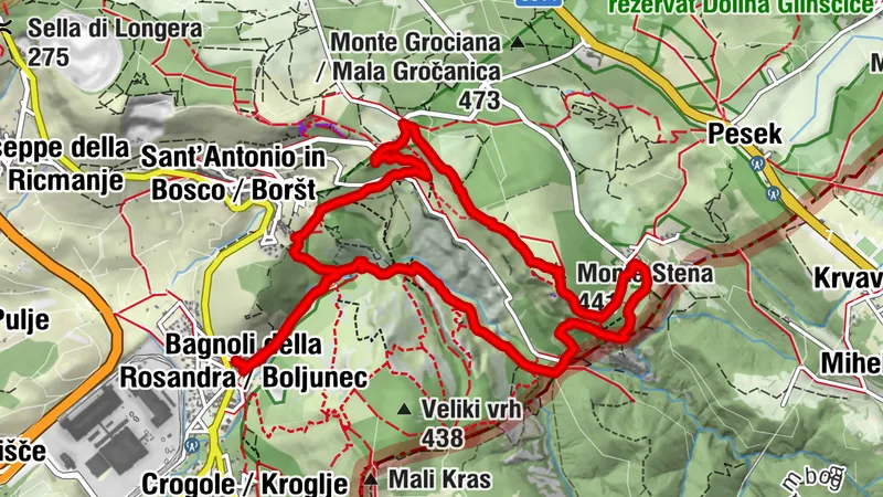 Bagnoli della Rosandra / Boljunec, Friaul-Julisch Venetien/Italien