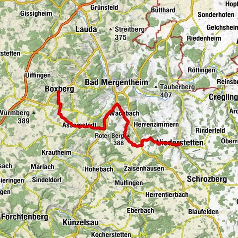 Liebliches Taubertal - Der Sportive 4. Etappe