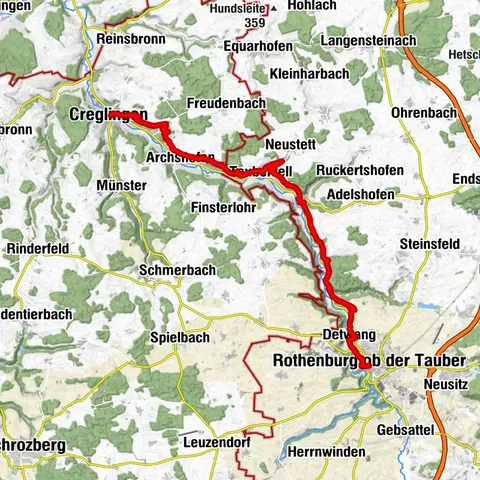 Jakobswanderweg 9. Etappe