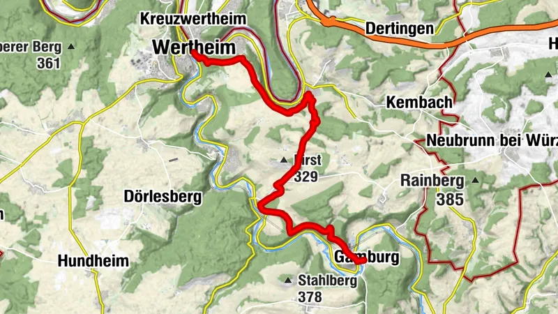Jakobswanderweg 3. Etappe
