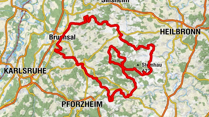 Hügel-Pass-Challenge - alle Hügel-Pässe in einer Rennradtour
