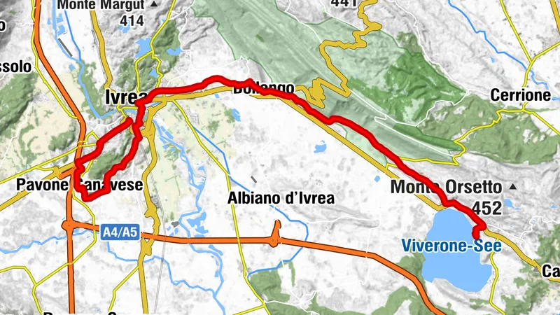 Cycling Around Torino Weekend Turin - Ivrea - Stage 3