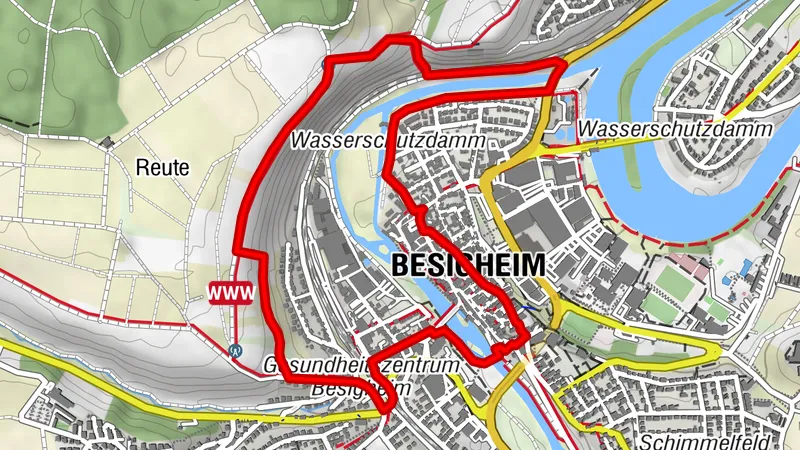 Neckarschleifen-Steillagenrunden: Panoramarunde Niedernberg