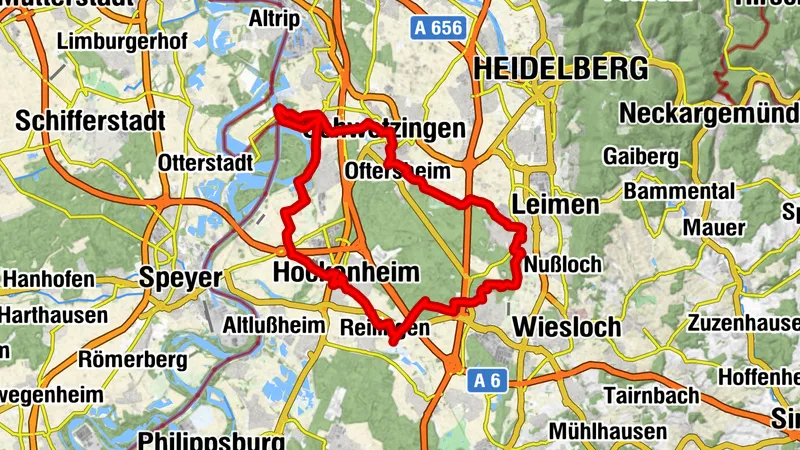 Weitersehen-Tour (Ur-)Rhein